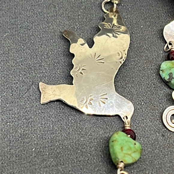 Vintage Sterling silver bird earrings. - Picture 2 of 5